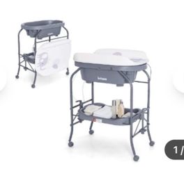 Baby infant changing table bath tub organizer portable