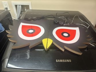 (2) Wall Decor Eyes Lights