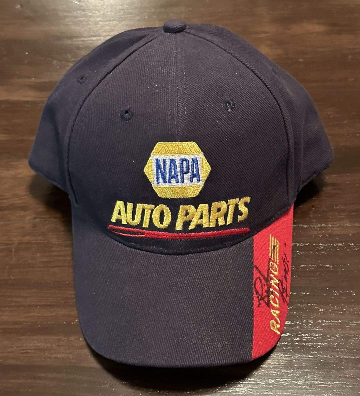 Autographed Napa Auto Parts Racing Hat