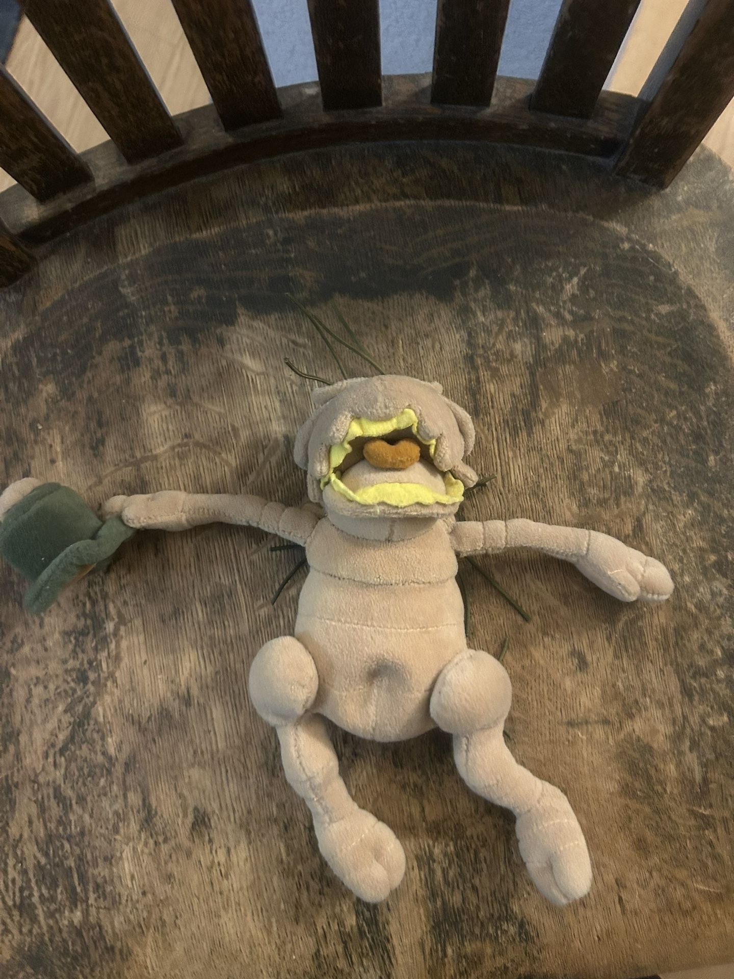 Vintage Disney Store A Bugs Life PT Flea Bug Bean Bag Plush Stuffed Toy