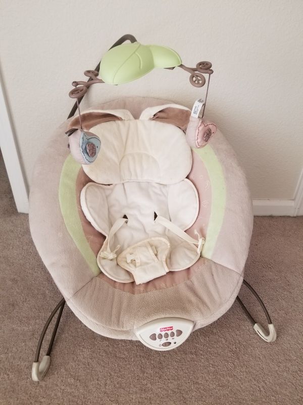 Fisher Price Snugga Bunny Bouncer W Sounds For Sale In Elk Grove Ca Offerup