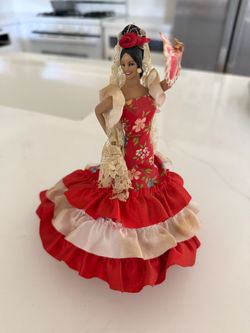 Spanish Flamenco Dancer Doll