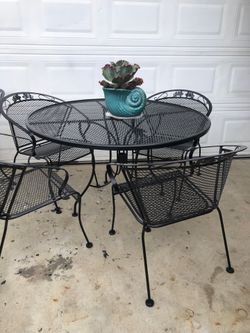 PATIO SET OF 5 PCS