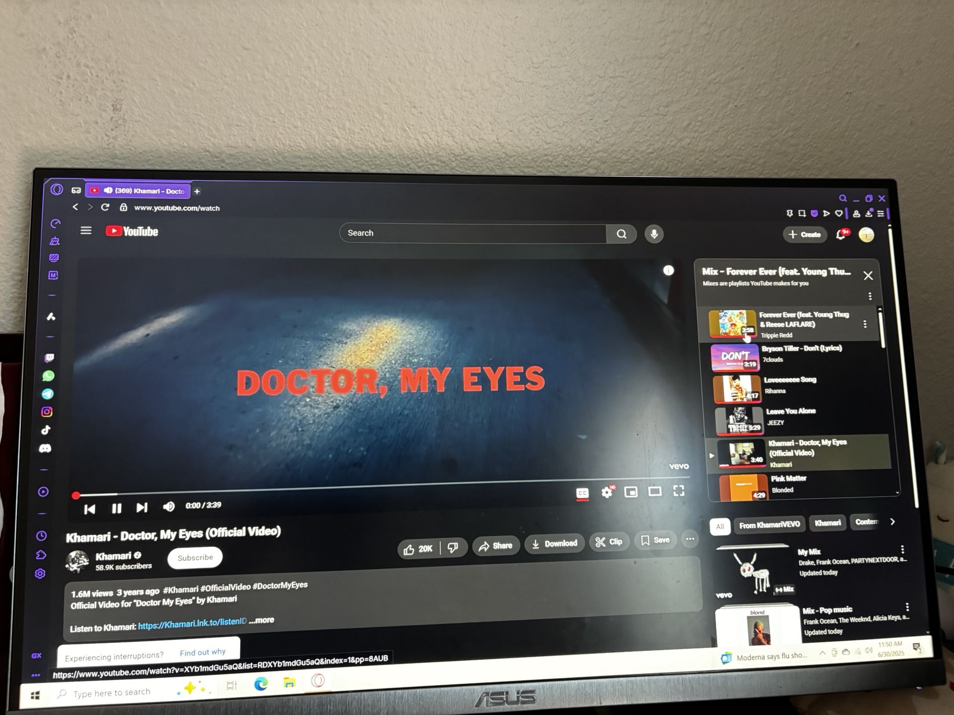 ASUS Monitor 