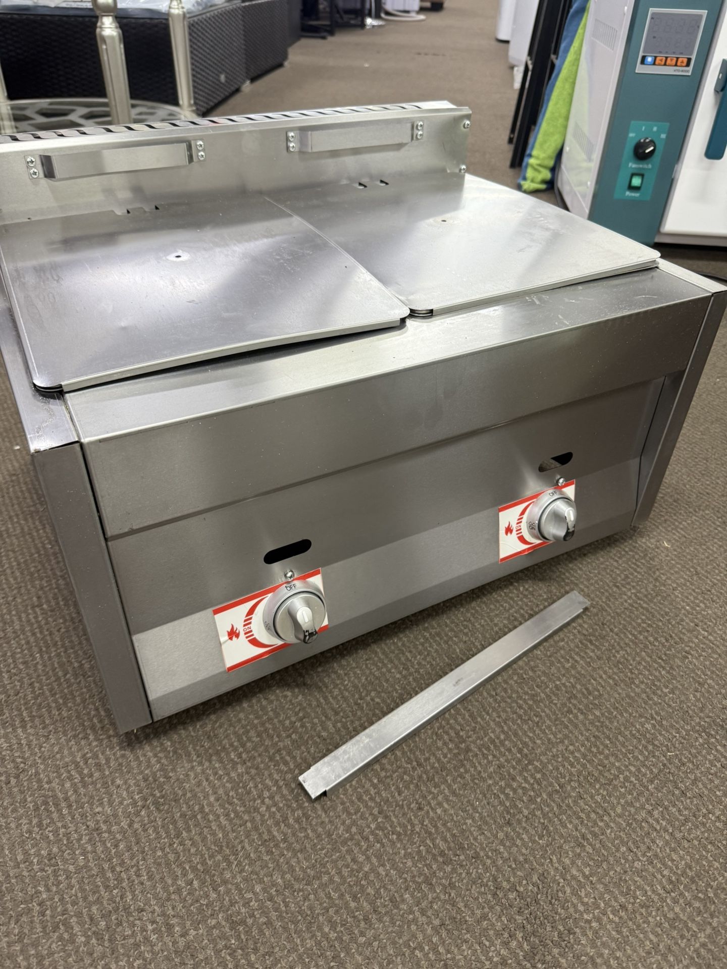 2-Tank Gas Fryer Commercial Gas Fryer