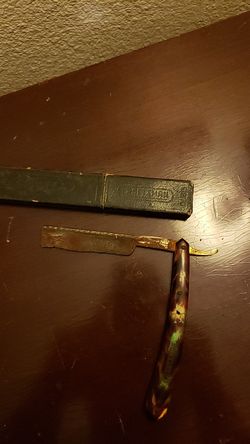 1950s craftsman straight edge razor