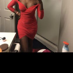 Sexy Mini Red Dress