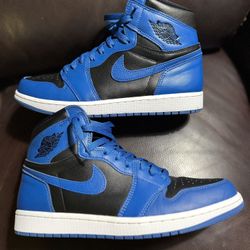 Awesome 👏🏻 !! Retro Jordan ' Dark Marina Blue ' 1 Size 10 !