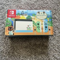 Nintendo Switch”Special Edition” With Animal Crossing Game 