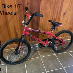 Kids Bike 16” Wheels