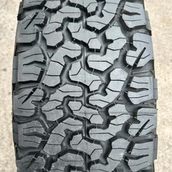 285 70 17 BFGOODRICH ALL-TERRAIN K02 6 PLYS "1 like New Tire"