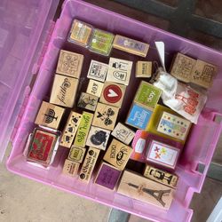 Rubber Stamp Lot
