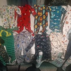 12 Size 2 Toddlers PJ's