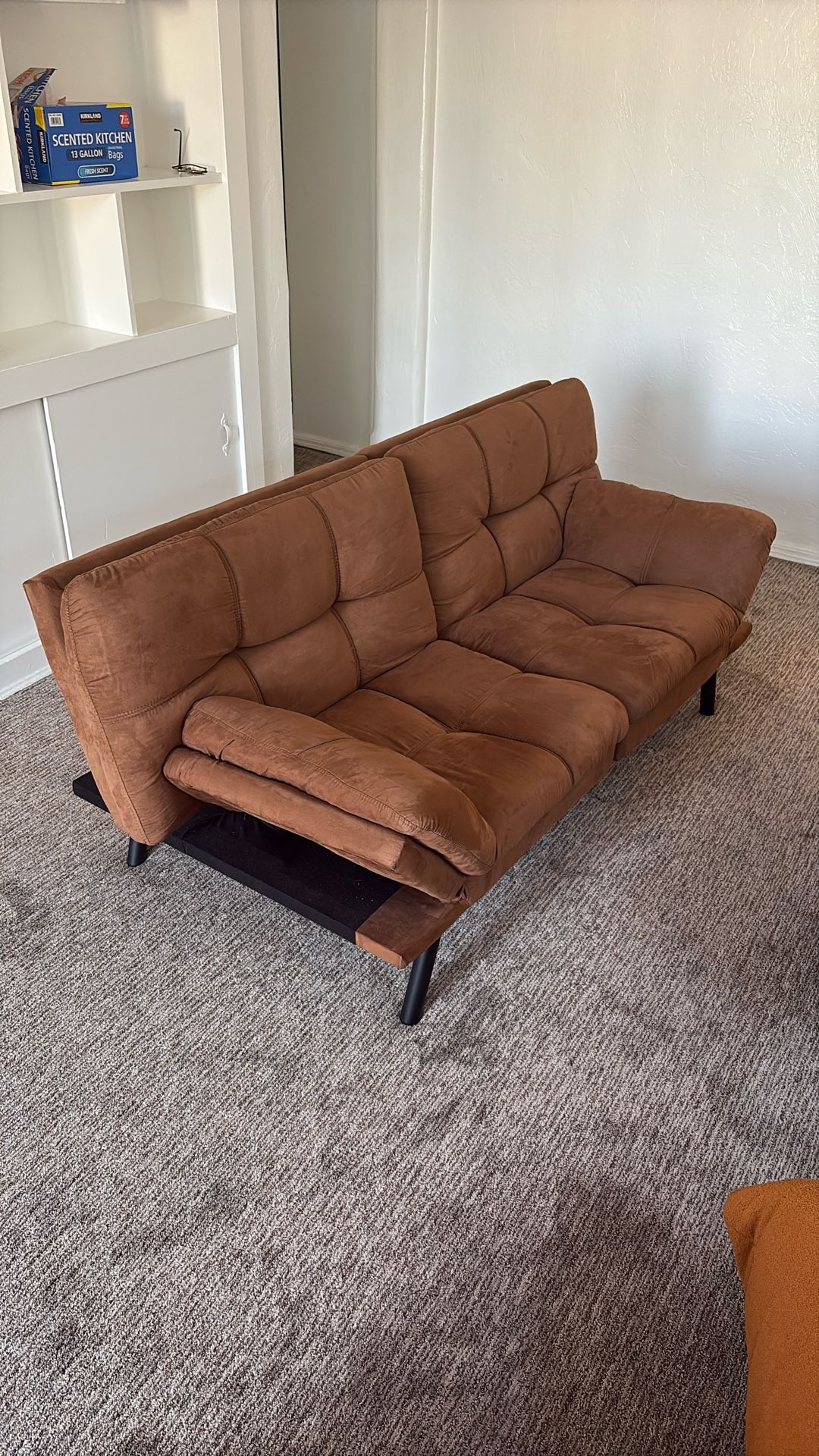 Brown Futon