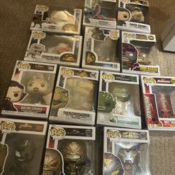 Lot Of Funko Pops With Original Packing 