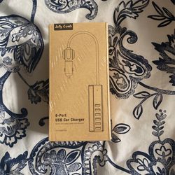 USB Car Charger 6 Ports New