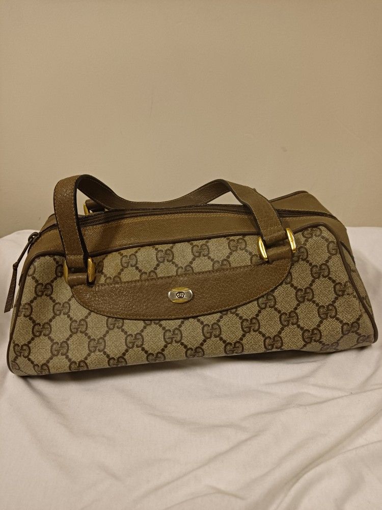 Vintage GUCCI Barrel Handbag