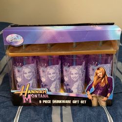 8 Piece Hannah Montana Drinkware Set