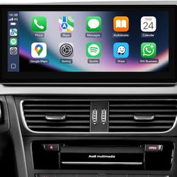 10.25" Linux Car Stereo for Audi A4 B8 S4 A5 S5 RS5 (2009-2016) Audi Multimedia MMI System - Wireless CarPlay Android Auto Head Unit, 1920x720 IPS Tou
