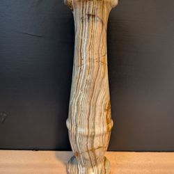 Vintage Carved Stone Vase 