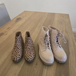 Girls size 3 boots 