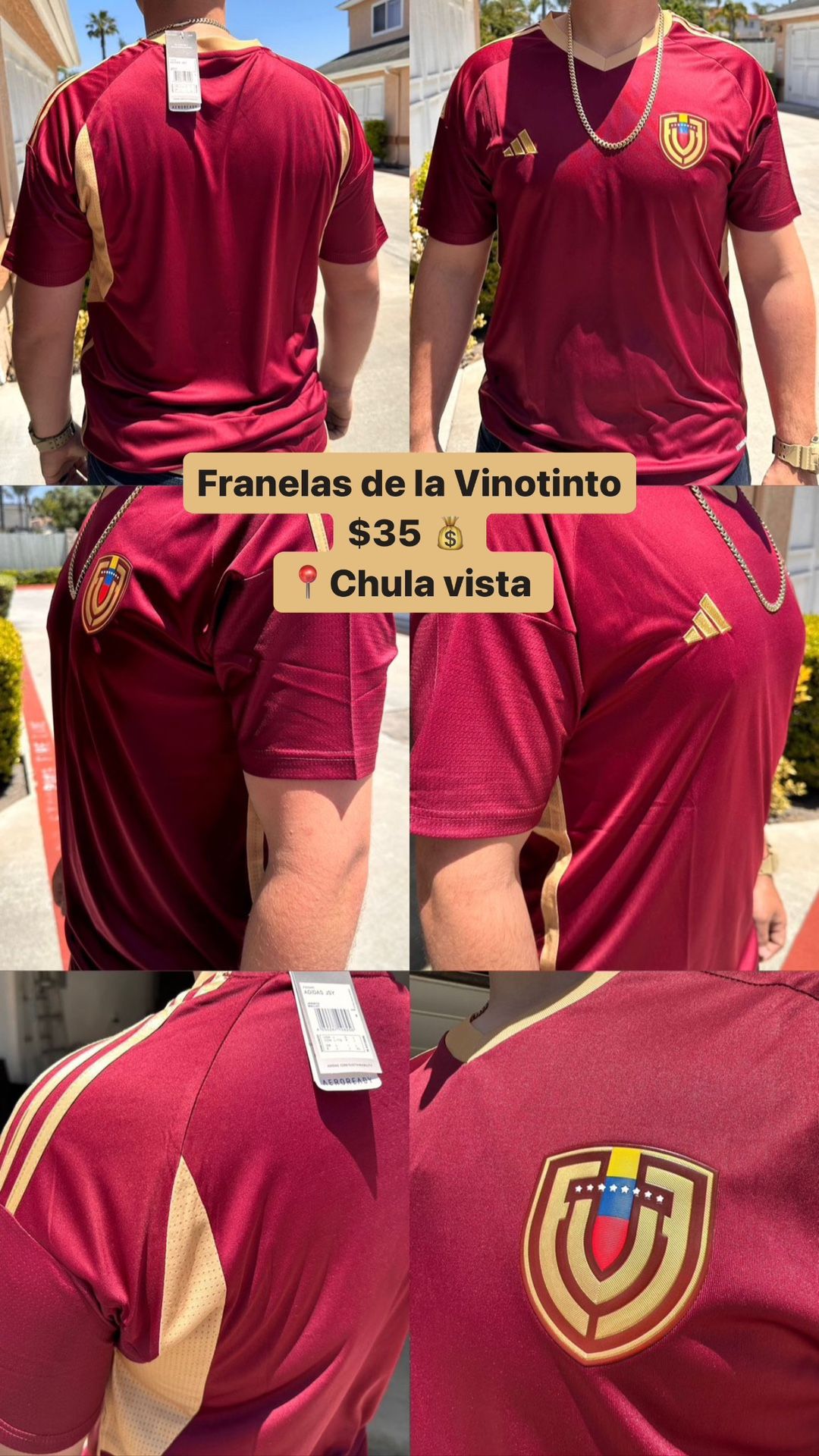 Camisas De La Vinotinto Venezuela 