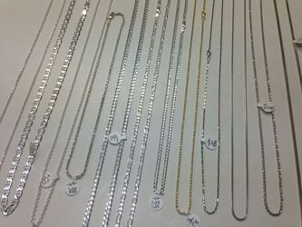 .925 ...24 " sterling silver chain.