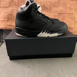 Paris Saint Germain PSG x Air Jordan 5 Retro Sneakers Size 7.5