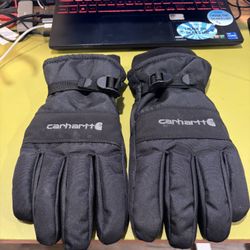 Carhartt Men’s Waterproof Insulated Knit Cuff Gloves Large