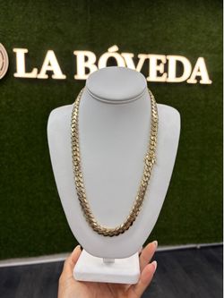 10k Semisolid Cuban Chain