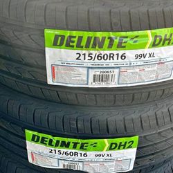 215 60 16 New Set Of Tires 