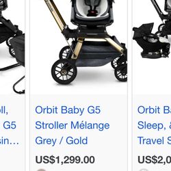 Orbit baby Luxurious strolller