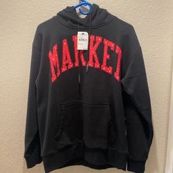 NWT MARKET Arc Bubble Puff Print Y2k Hoodie