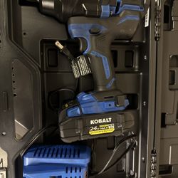 Kobalt XTR 24-volt Variable Speed Brushless 1/2-in Drive Cordless Impact Wrench ( Battery Included )