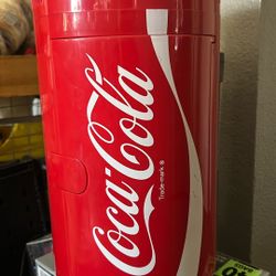 Coca-Cola mini fridge