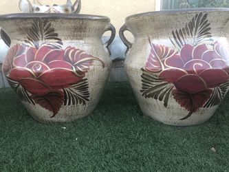 Clay pots