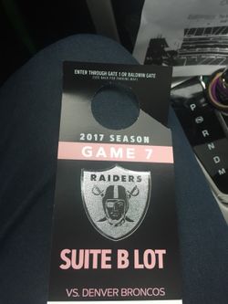 Suite ticket