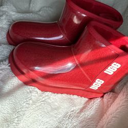 Red Rain Boot Uggs