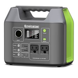 Enginstar 300W 296Wh Portable Power Station Camping Generator