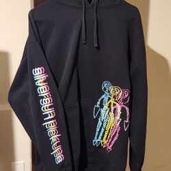 Silversun Pickups XXL Black Graphic Band Hoodie