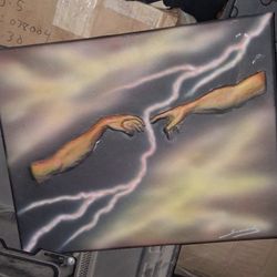Lightning painting