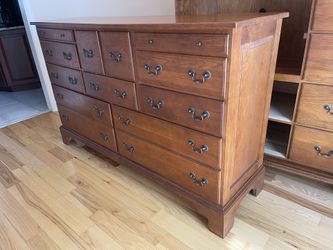 Keller Solid Oak 5 Piece Bedroom Set