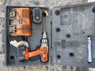 RIDGID Cordless Drill with Charger and Case