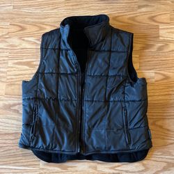 Puffer Black Reversible Vest Rampage $5 