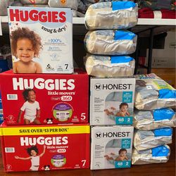 Brand new-$25 for boxes. $10 for pull ups. Or all for $125. Higley and ray.