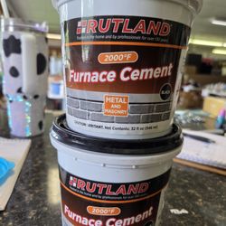 32oz Black Furnace Cement 