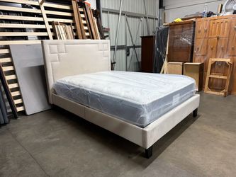 Full bed with mattress $240