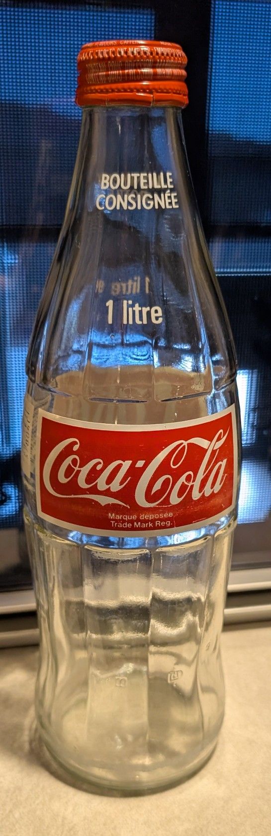Vintage 1 Litre French/American Coke Bottle