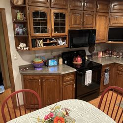 Cabinet Doors, Counter Top And Sink