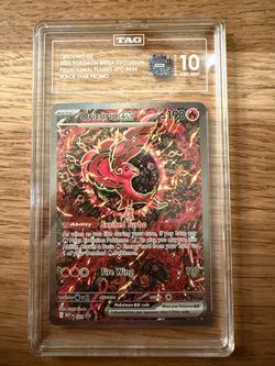 Pokemon Oricorio ex #024 Phantasmal Flames Black Star Promo Pokemon TAG 10